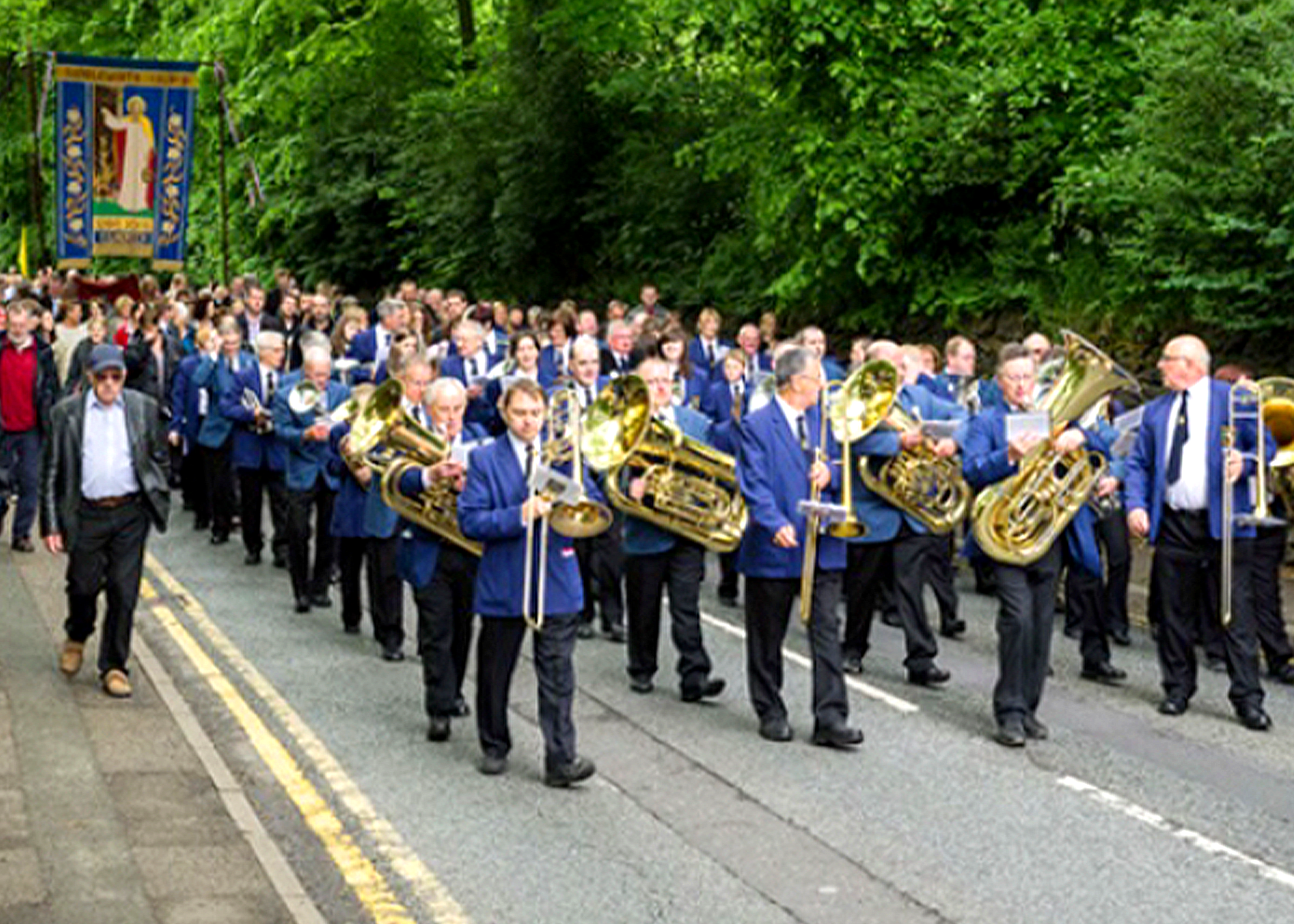 No 4 Diggle’s Mass Bands, 2000’s. L & S Bradshaw 