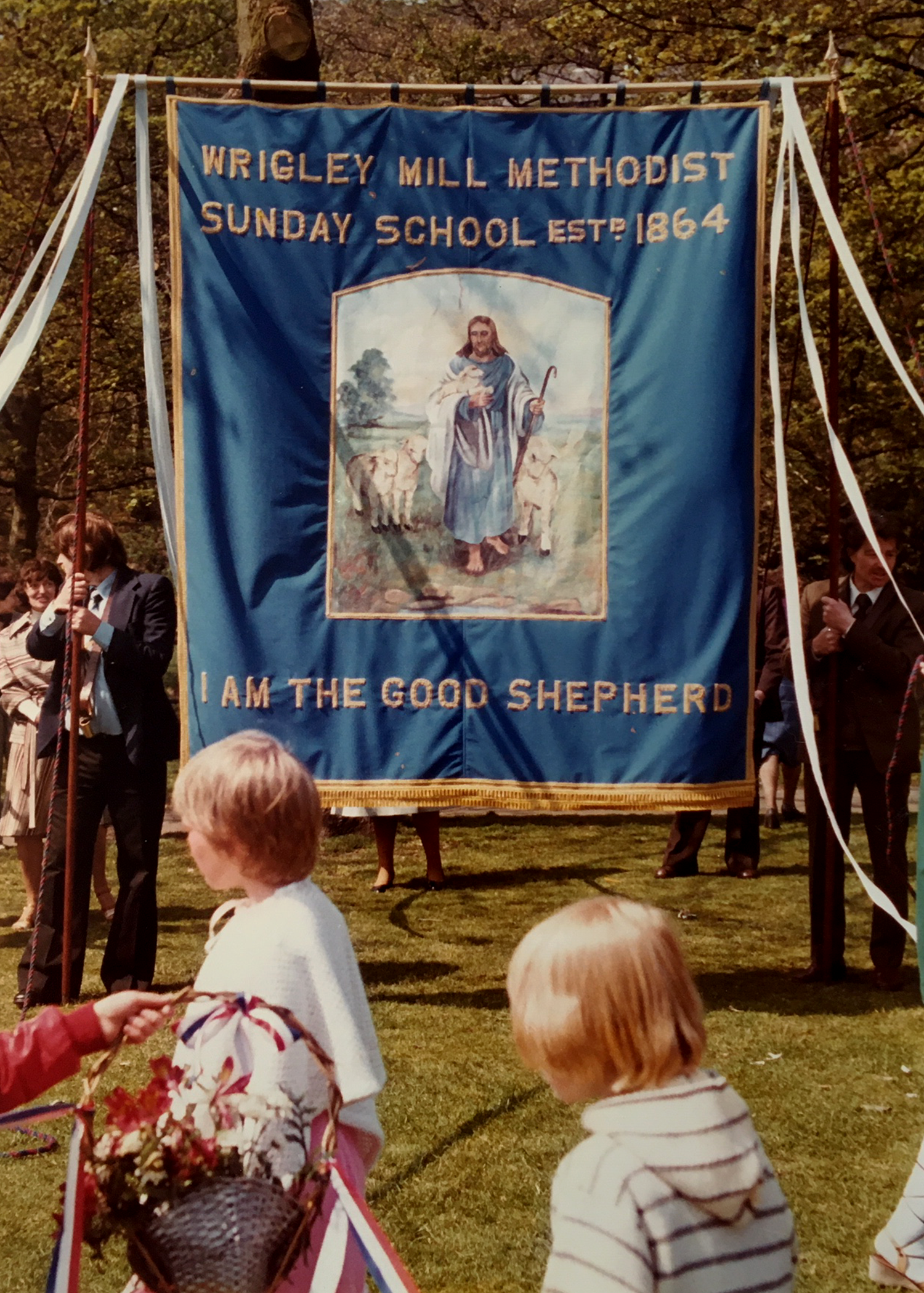 No 52 Wrigley Mill Banner Restored 1976 Margaret Redfern