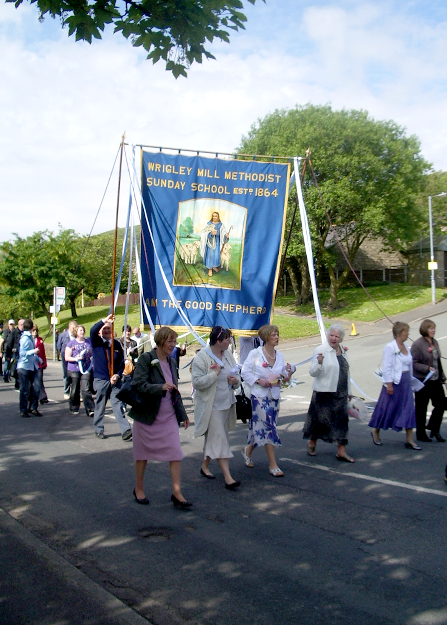 No 50 Wrigley Mill going to meet Kiln Green 2009 John Eccles